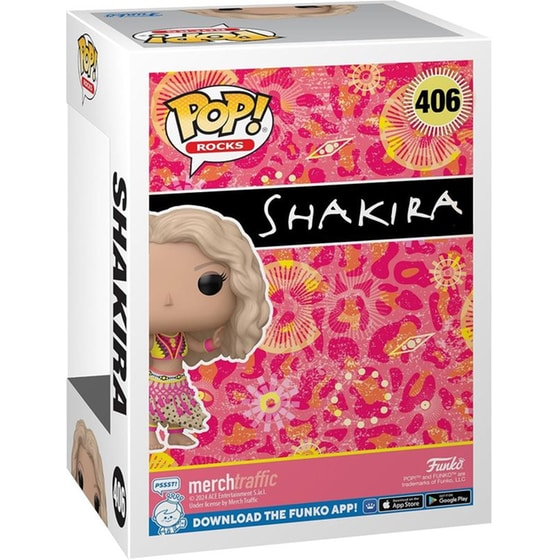 Funko Pop! Rocks: Shakira - Waka Waka 406 Vinyl Figure image 2
