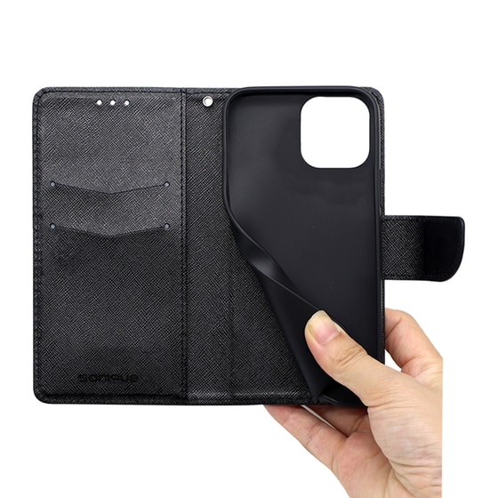 Θήκη Apple iPhone 14 Pro Max - Sonique Trend Book - Μαύρο image 3
