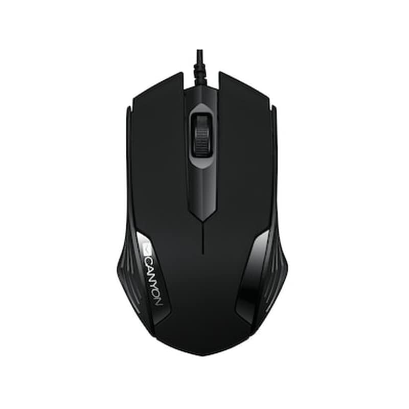 Canyon Wired Black Optical Mouse