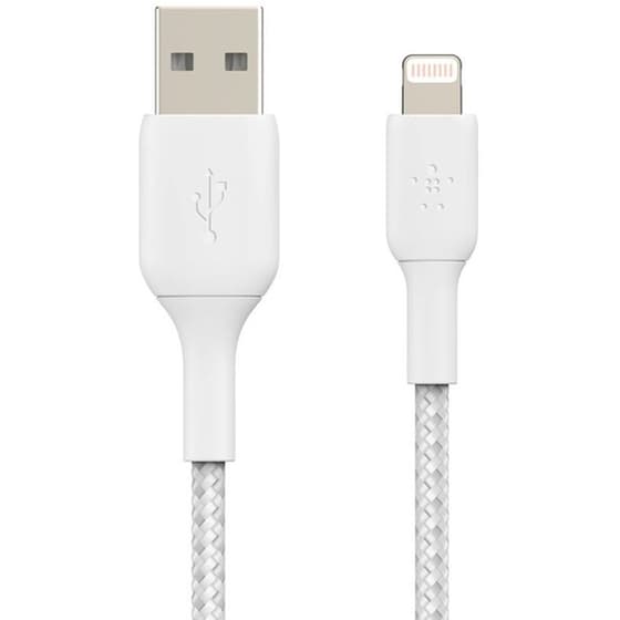 Καλώδιο Belkin CAA002 Lightning σε USB-A 1M - Λευκό image 1