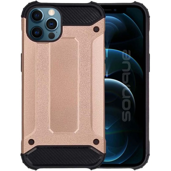 Θήκη Apple iPhone 12 Pro - Sonique Heavy Armor - Ροζ Χρυσό image 0