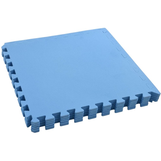 Δάπεδο Γυμναστικής VidaXL από EVA Foam Σετ 6 Τμχ 60x60 cm - Μπλε image 2
