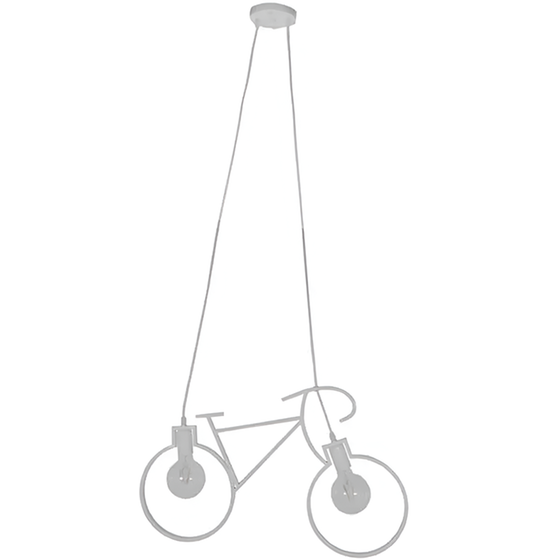 Κρεμαστό Φωτιστικό Οροφής Σε Άσπρο Χρώμα C10 image 0