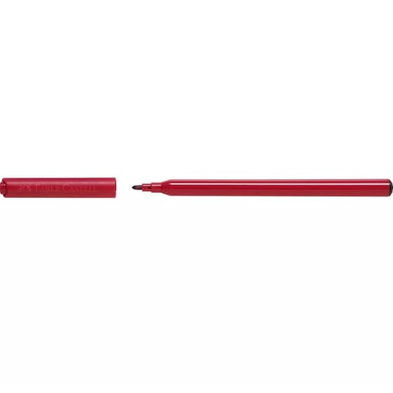 Μαρκαδόροι Ζωγραφικής Faber Castell Felt Tip Cardboard Case (12 Τεμάχια) image 4