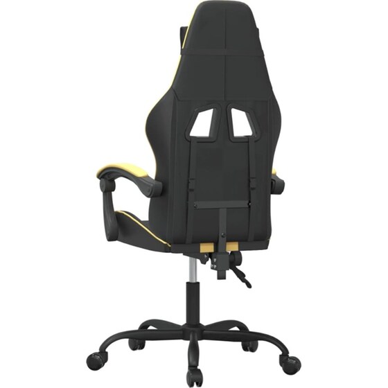 Καρέκλα Gaming VIDAXL 3143820 από Τεχνητό Δέρμα - Μαύρο image 3