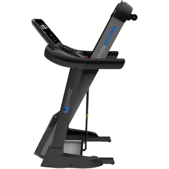 Ηλεκτρικός Διάδρομος Γυμναστικής Upower Marathon Pro 4000 3.5 HP - Μαύρο/ Μπλε image 4