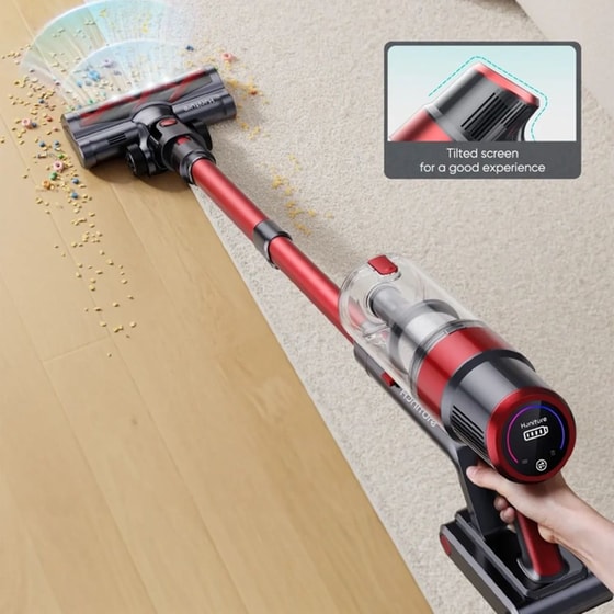 HONITURE S13 Pro 25.9 V 1.5 lt Κόκκινη Σκούπα Stick image 7