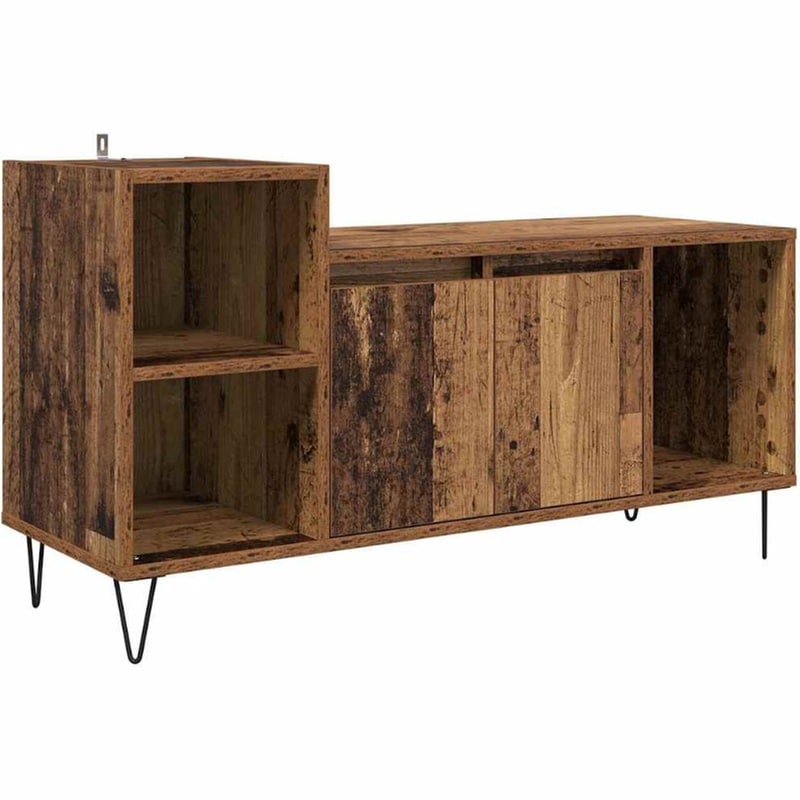 Έπιπλο Τηλεόρασης VidaXL 100 x 35 x 55 cm - Παλαιωμένο Ξύλο