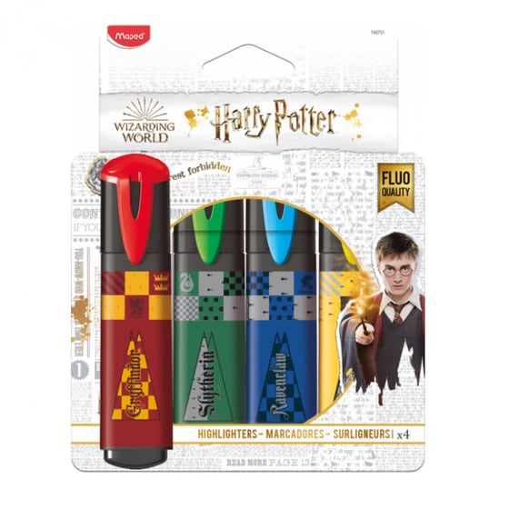 Μαρκαδοράκια Υπογράμμισης MAPED Classic Harry Potter (4 Τεμάχια) image 0