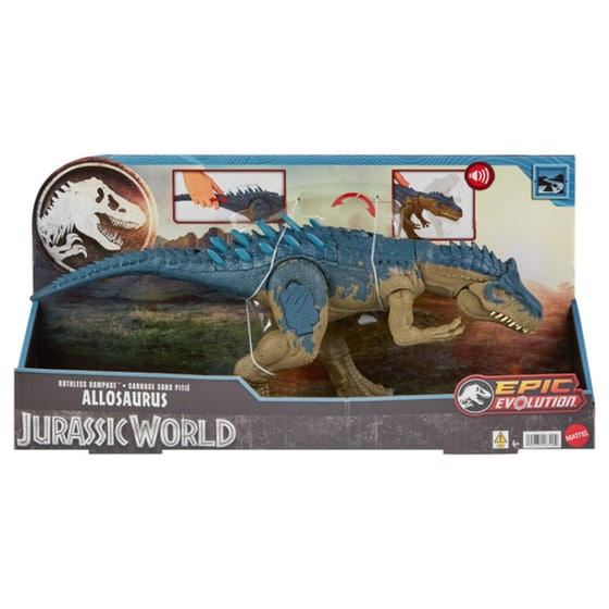 Φιγούρα Jurassic World Αλλόσαυρος Με Ήχους & Επίθεση - (HRX50) image 0