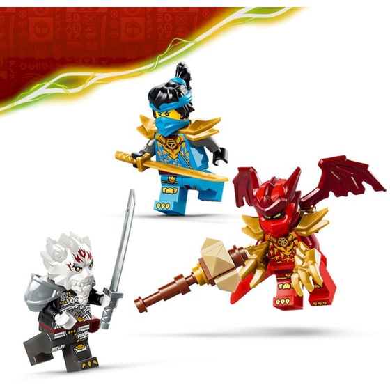 LEGO® NINJAGO® Ζίλβαρ και Γκρίμτακ, το Δρακοθηρίο (71863) image 10