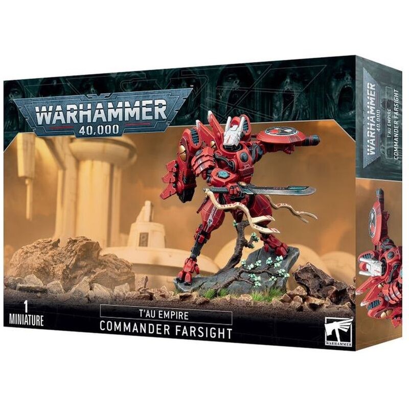 GAMES WORKSHOP Tau Empire: Commander Farsight Warhammer 40k GAMES WORKSHOP