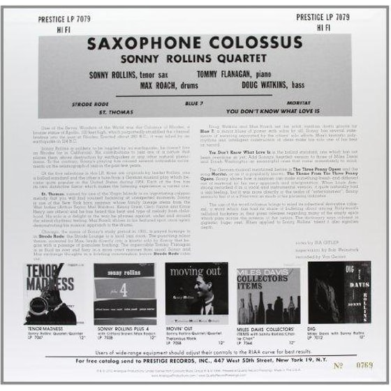 Saxophone Colossus image 2