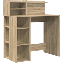 Γραφείο VidaXL από Επεξεργασμένο Ξύλο 90x48x101,5 cm - Sonoma Δρυς