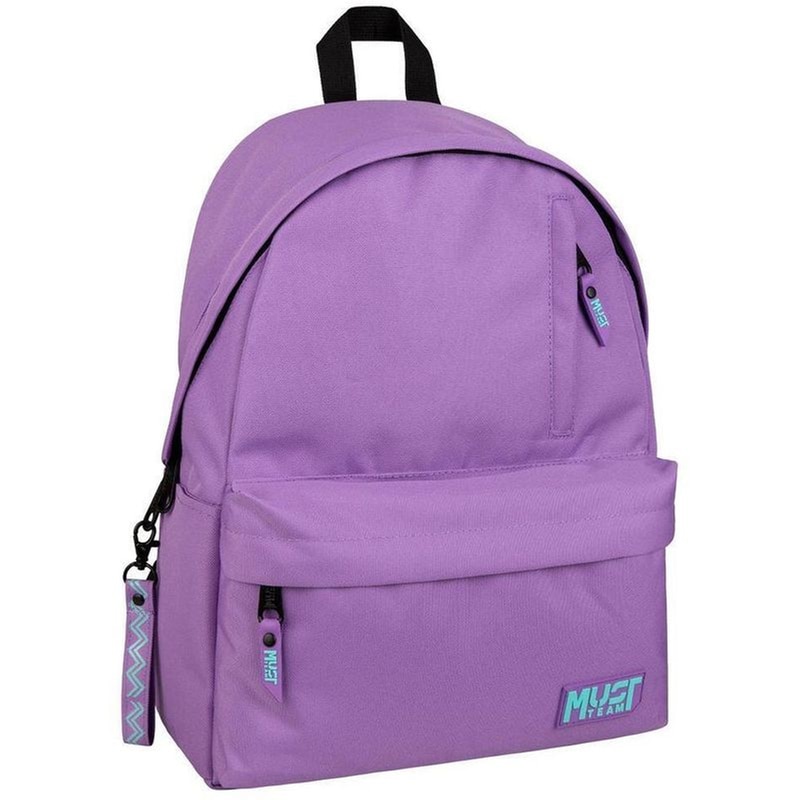 MUST Τσάντα Πλάτης Must Team Monochrome Classic Μωβ Ανοιχτό με Γαλάζιο 22L