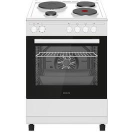 DAVOLINE ESFC 800 WH80 Lt Λευκό Ηλεκτρική Κουζίνα Εμαγιέ