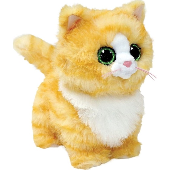 Λούτρινο Χνουδωτό TY Beanie Boos Γατούλα με Χρυσό Τρίχωμα (15cm) image 0