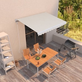 Τέντα Vidaxl Συρόμενη Αυτόματη 350x250cm - Κρεμ