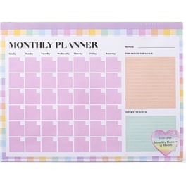 Organizer Planner Monthly Posh+Pop