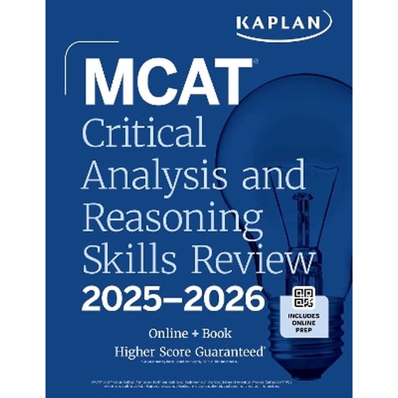 MCAT Critical Analysis and Reasoning Skills Review 2025-2026 image 0
