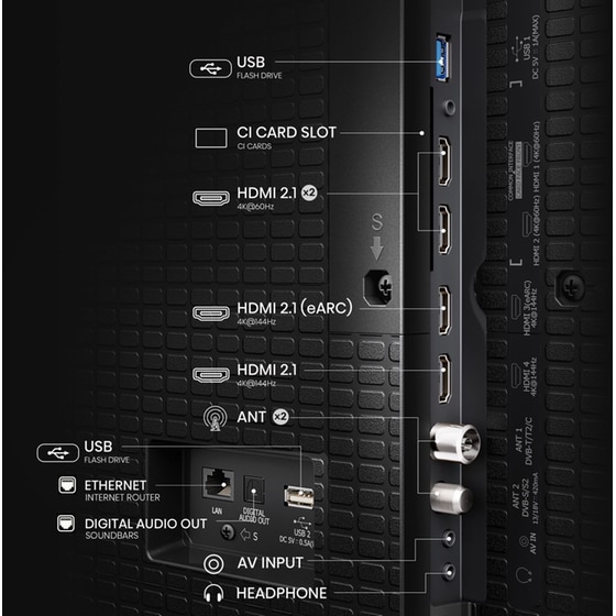 Hisense QLED 55" 4K Smart Τηλεόραση 55E7Q PRO image 10