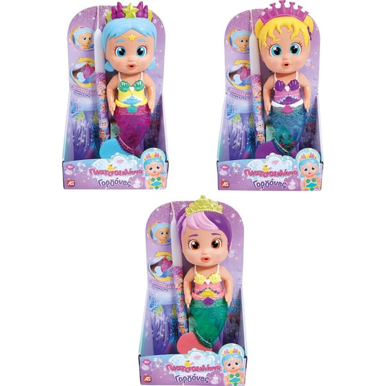 Παιχνιδολαμπάδα Πλατσουλίνια Shimmer Mermaids Κούκλα Μπάνιου - Τυχαία Επιλογή image 0