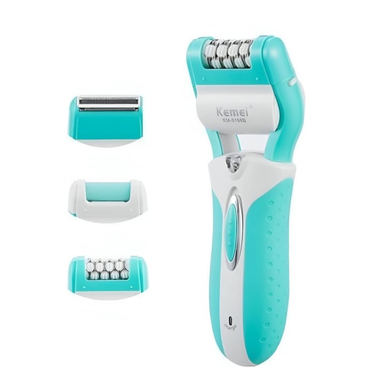 Αποτριχωτική Μηχανή KEMEI KM-6198B Πράσινο image 0
