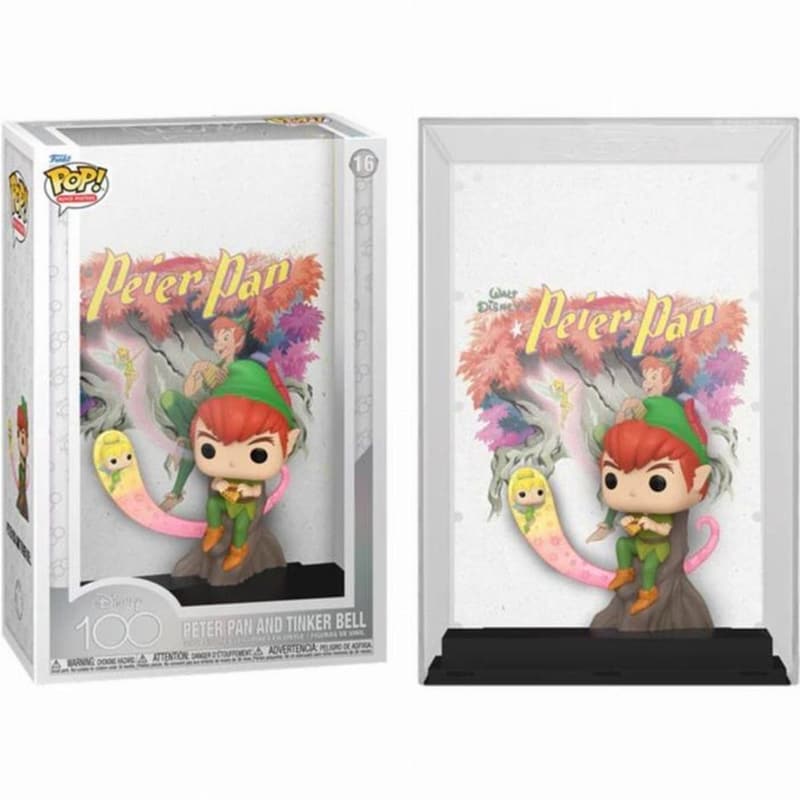 FUNKO Funko Pop! Movie Posters - Disney (100th Anniversary) - Peter Pan and Tinker Bell #16