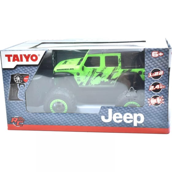 Taiyo Τηλεκατευθυνόμενο Αυτοκίνητο Jeep Wrangler Sahara Unlimited Πράσινο 1:22 image 0