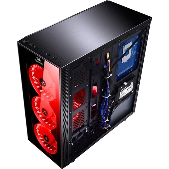 Κουτί Desktop Redragon GC 601 - Μαύρο image 2