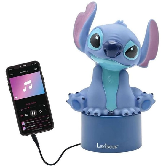 Ηχείο Bluetooth Lexibook Disney Stitch 3W με Ραδιόφωνο Μπλε image 1