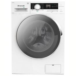 BRANDT WFB304QWG 10 kg 1.400 Στροφές Λευκό Πλυντήριο Ρούχων