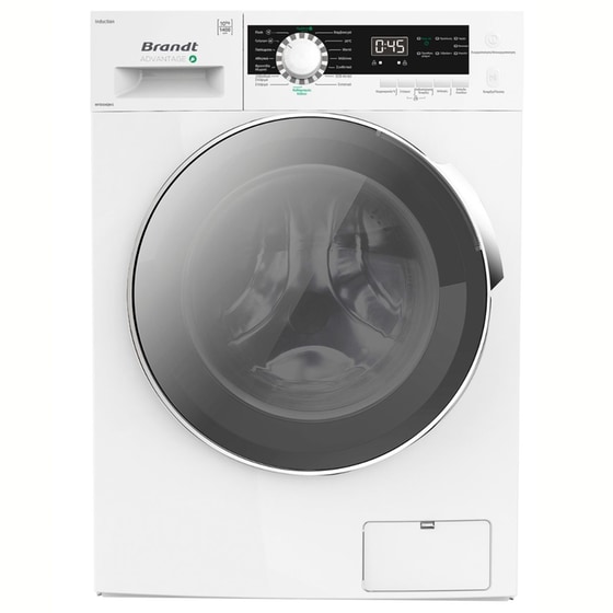 BRANDT WFB304QWG 10 kg 1.400 Στροφές Λευκό Πλυντήριο Ρούχων image 0