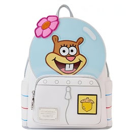 Σακίδιο Πλάτης Loungefly Nickelodeon: Spongebob Squarepants Sandy Cheeks - Λευκό/Γαλάζιο