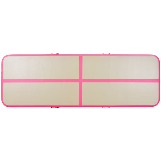 Στρώμα Γυμναστικής VidaXL από PVC 700x100x10 cm - Ροζ image 3
