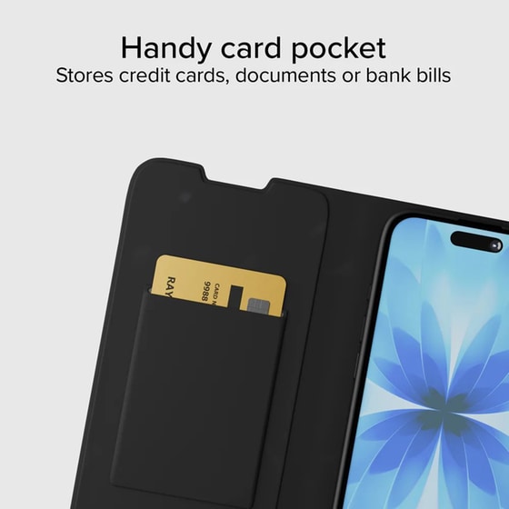 Θήκη Apple iPhone 17 - SBS Book-style Case with Stand Support - Black image 4