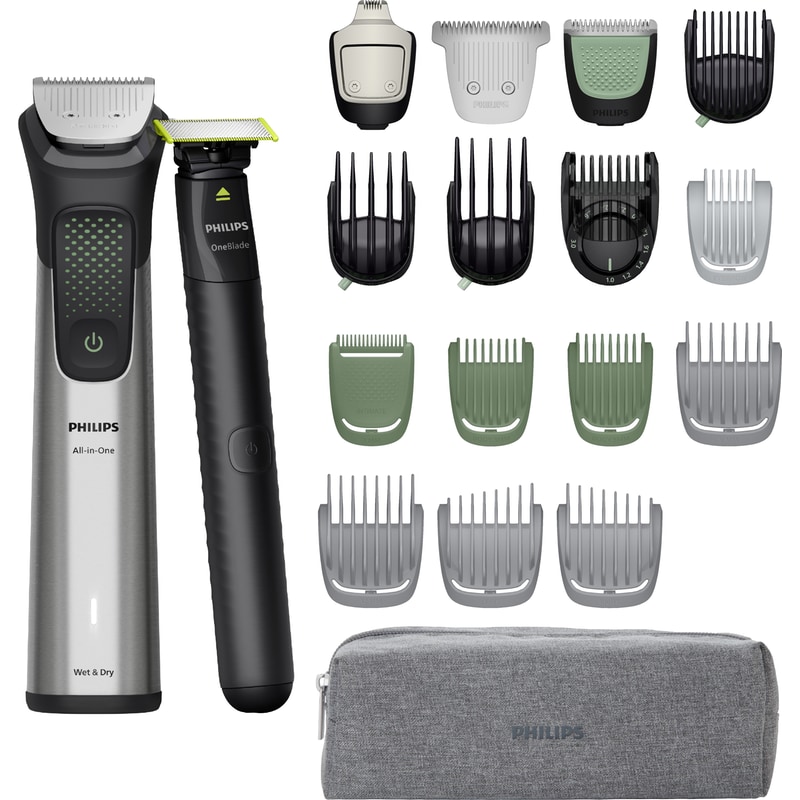 PHILIPS MG9557/15 Series 9000 All in One Trimmer Σετ Περιποίησης Επαναφορτιζόμενο Γκρι