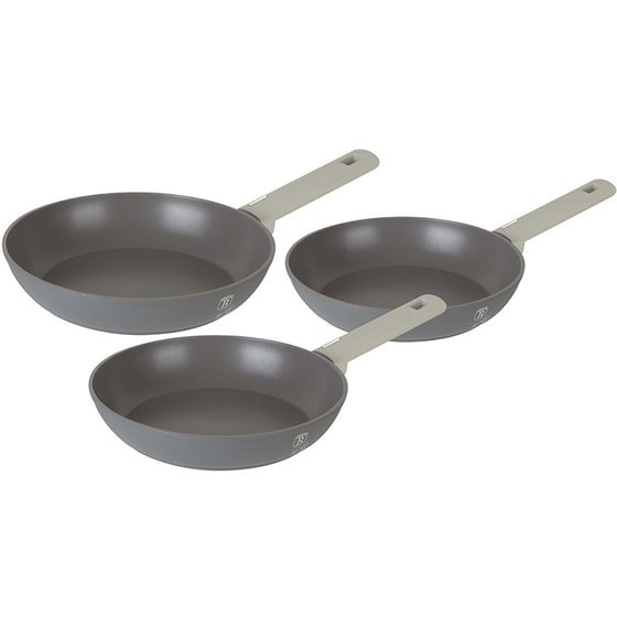 Σετ Τηγάνια BERLINGER HAUS BH-7075 3 τμχ Γκρι image 0