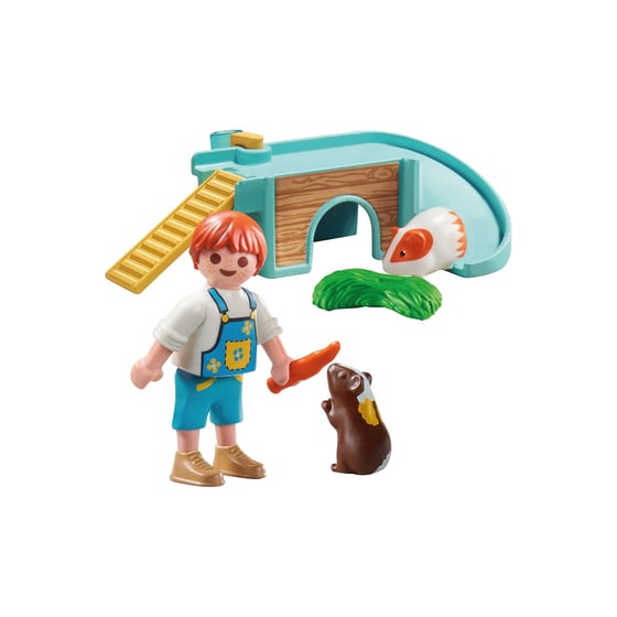 PLAYMOBIL® Ινδικά Χοιρίδια με Σπιτάκι (71746) image 1