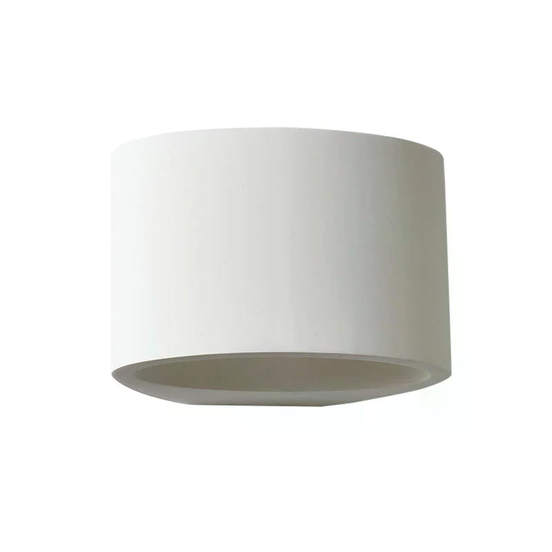 ACA DECOR Απλίκα Τοίχου Aca Γύψινη 12x12x12 cm - Λευκή