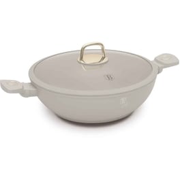 Αντικολλητικό Τηγάνι WOK BERLINGER HAUS BH-8065 30 cm Μπεζ