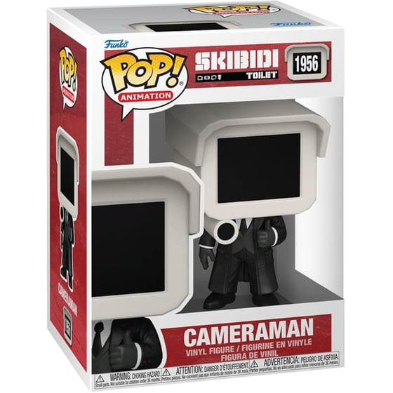 Funko Pop! Animation - Skibidi Toilet - Cameraman #1956 image 1