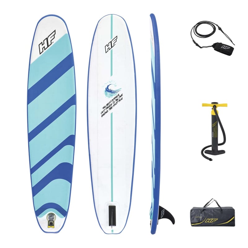 BESTWAY Φουσκωτή Σανίδα Surf Bestway Hydro-Force 243x57cm - Πολύχρωμη