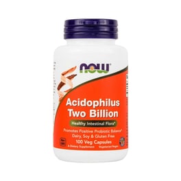 Προβιοτικό Now Acidophilus Two Billion - 100 κάψουλες