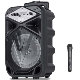 Party Speaker Havit SF100BT 12W Karaoke με Ασύρματο Μικρόφωνο - Μαύρο