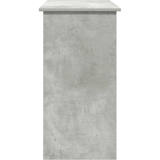 Γραφείο VidaXL από Μοριοσανίδα 80x40x75 cm - Γκρι Σκυροδέματος image 4