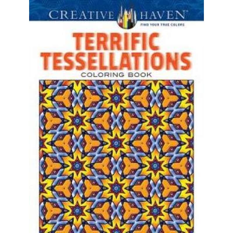 Creative Haven Terrific Tessellations Coloring Book