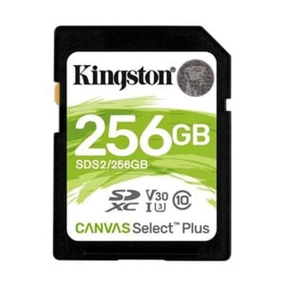 Kingston Canvas Select Plus SDXC 256GB Class 10 U3 V30 UHS-I image 0
