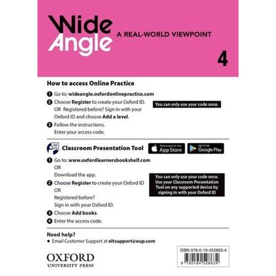 Wide Angle: Level 4: Teacher's Access Card image 0
