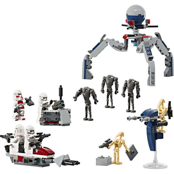 LEGO® Star Wars Clone Trooper™ & Battle Droid™ Battle Pack (75372) image 1